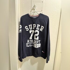 Superdry Men's Navy Crewneck Sweater